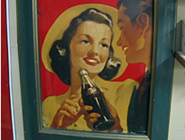 Coke Sign - Litho