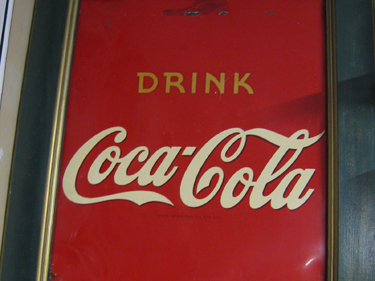 Coke Sign - Litho hover image 2